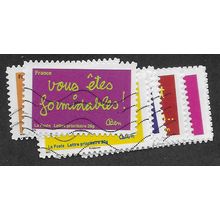 FRA 2011 (SET) 'WORDS OF BEN' (12v) FINE USED (EBID58-113)