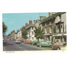 HIGH STREET, BALA, Merionethshire. unused vintage postcard by E T W Dennis =