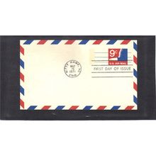 FDC UXC10 9c Eagle (No Cachet-U/A) CV41022