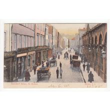 Beresford Street St Helier Jersey Postcard 1905 Posted to Guernsey