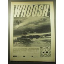 1959 KLM Royal Dutch Airlines Ad - Whoosh
