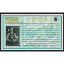 Norfolk 'Olymphilex 2000' Stamp Exhibition Sydney MS 2000 MNH SG#MS737 Sc#709