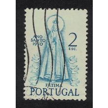 Portugal Our Lady of Fatima Holy Year 2e 1950 Canc SG#1037 Sc#719