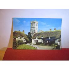 CHURCH & VILLAGE, GODSHILL, Isle of Wight used postcard by Stuckey & Co 1963 pm=