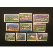 ICOLLECTZONE Canada 983-992 VF used Complete set