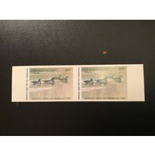 ICOLLECTZONE US 1987 Arkansas #7 Duck Stamp Imperf Pair XF NH