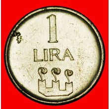 Ⰶ ITALY (1972-2001): SAN MARINO ★ 1 LIRA 1972R TOWERS! UNC ★LOW START★NO RESERVE