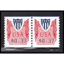 CVP32 37c Shield Very Fine MNH Pair PA5008