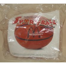 1990 McDonalds Sports Ball Basketball Mint in Package