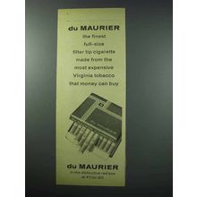 1960 Du Maurier Cigarettes Ad - Finest Full-Size