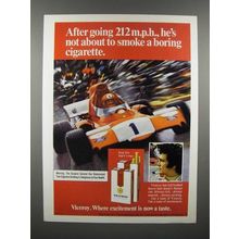 1975 Viceroy Cigarette Ad - Indy Race Car #1