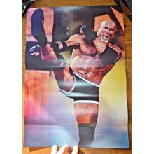 LARGE BUNDLE of Wrestle Crate posters WWE WCW AEW Asuka Goldberg Cody Rhodes x10