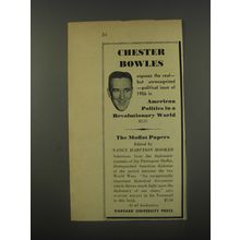 1956 Harvard University Press Books Ad - The Moffat Papers