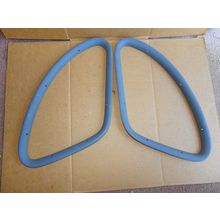 1947 Plymouth Coupe Inside Rear Side Quarter Window Garnish Moldings OEM