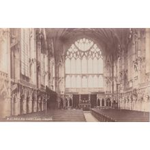 EC800 ELY CATHEDRAL - LADY CHAPEL. PRINTED POSTCARD