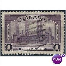 Canada 1938 SG367 $1 Violet Good/Fine Used