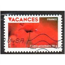 FRA 2009 (56c) 'VACANCES - POPPY' FINE USED (EBID11183)