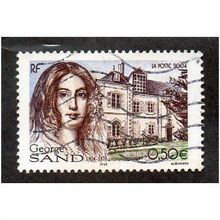 FRA 2004 50c 'G. SAND' FINE USED (EBID20499)
