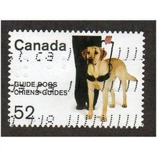 CAN 2008 52c(S/A) 'GUIDE DOGS' FINE USED (EBID27-685)