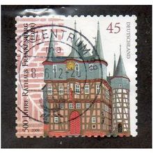 GER 2009 €0.45 (S/A) 'FRANKENBERG HALL' FINE USED (EBID30-573)