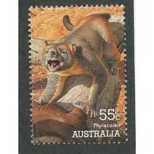 AUS 2008 55c 'MEGAFAUNA- THYLACOLEO' FINE USED (EBID34-699)
