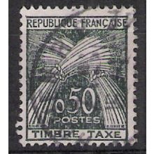 Po Mi 96: 50 c.blackish blue-green Postage Due Stamp: Wheatsheaves.