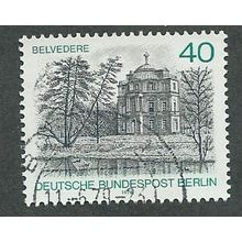 BERLIN - 1978 40pf 'BERLIN VIEWS -BELVEDERE ' FINE USED (EBID42-371)