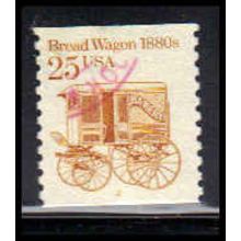 Used 2136 25c Bread Wagon Fine CNS 2 PA5999