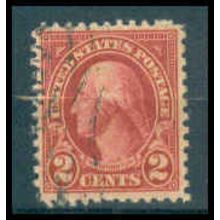 Used 634 2c George Washington Fine WA0238