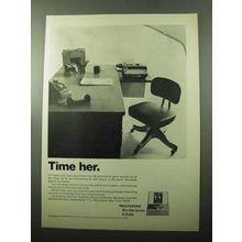 1969 Kodak Recordak Microfilm Systems Ad - Time Her