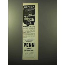 1969 Konica Auto S2 Camera Ad - We Recommend