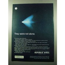 1969 Republic Steel Ad - They were Not Alone