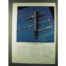 1972 Parker 75 Soft Tip Pen Ad - Designed for Giving