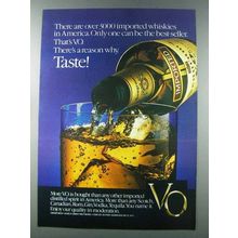 1981 Seagram's V.O. Whisky Ad - 3000 Imported