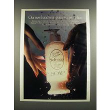 1986 Softsoap Liquid Soap Ad - Puts on a Pretty Face