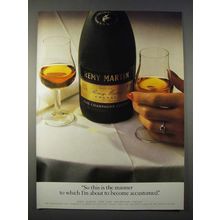 1986 Remy Martin Cognac Ad - Become Accustomed