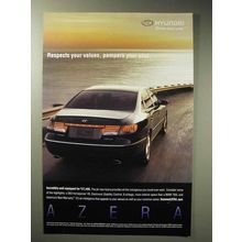 2006 Hyundai Azera Car Ad - Pampers Your Soul