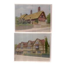 ANNE HATHAWAY'S COTTAGE, SHAKESPEARE'S BIRTHPLACE pictures Stratford Upon Avon =