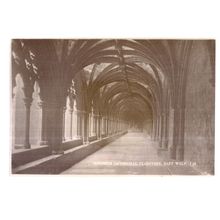 CLOISTERS, NORWICH CATHEDRAL, NORFOLK. unused vintage postcard by Jarrold =