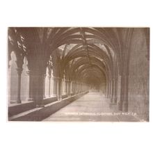 CLOISTERS, NORWICH CATHEDRAL, NORFOLK. unused vintage postcard by Jarrold #