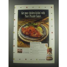 1997 Pace Picante Sauce Ad - recipe for Texas two step Chicken Picante