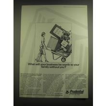 1982 Prudential Insurance Ad - What will your business be worth to your family