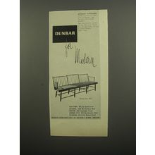 1951 Dunbar Settee No. 4871 Advertisement - Dunbar for Modern