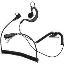 MIDLAND A21M Micro auricular con orejera y PTT profesional, cable resistente