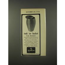 1956 Halls Advertisement - Dansk Ice Bucket by Jens Quistgaard