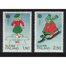 Finland Europa Children's Activities 2v 1989 MNH SG#1184-1185