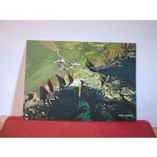 AERIAL VIEW, THE LIZARD, Cornwall unused postcard =