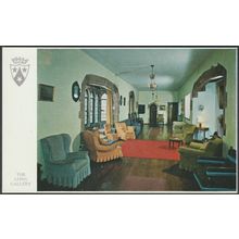 Long Gallery, Allington Castle, Maidstone, c.1960 - Carmelite Press Postcard