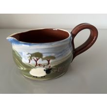 CAROLINE SMITH DEVON ABBOT STUDIO SHEEP MILK JUG
