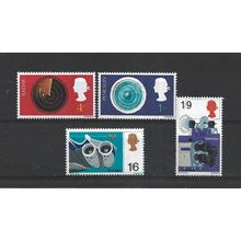 GB.British Discovery and Invention set of 4.Mounted Mint.Jul25a
